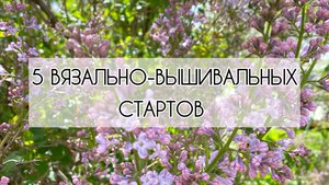Влог /21-23.04.25г/ Хорошие продвижения и 5 стартов за 3 дня!!! Вяжу и вышиваю 🧶🧵