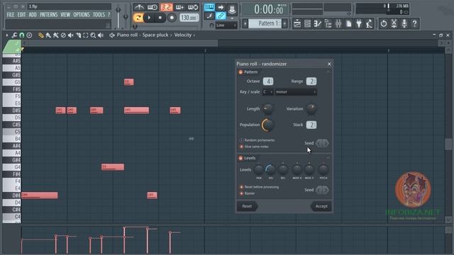 FL Studio 20. 5.10 - Рандомайзер (случайные ноты)