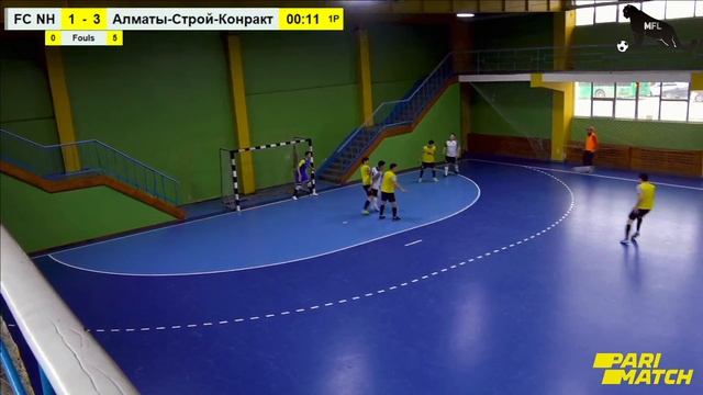 MFL Almaty Futsal Champ 2022: FC NH vs Алматы-Строй-Контракт