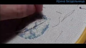 159. Вышивка крестом. Алфавит от Марины Хачановой. Буква _О_.