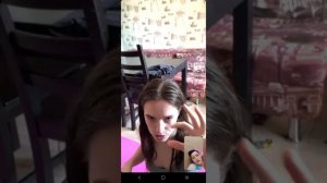 На видео связи с бабушкой Олей