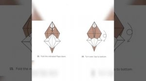 Оригами. Схема. Тюлень