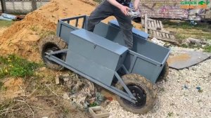 Беспилотная тележка 4x4 GreenCamel АгроМул RC2400 48V 2400W R12