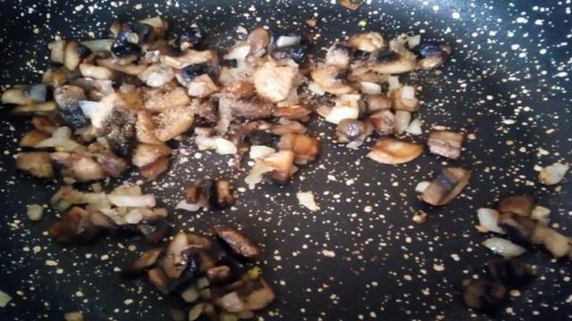 Мясные гнёзда с грибами