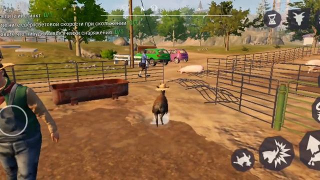 СУМАСШЕДШИЙ КОЗЁЛ●Goat simulator 3 смотреть онлайн