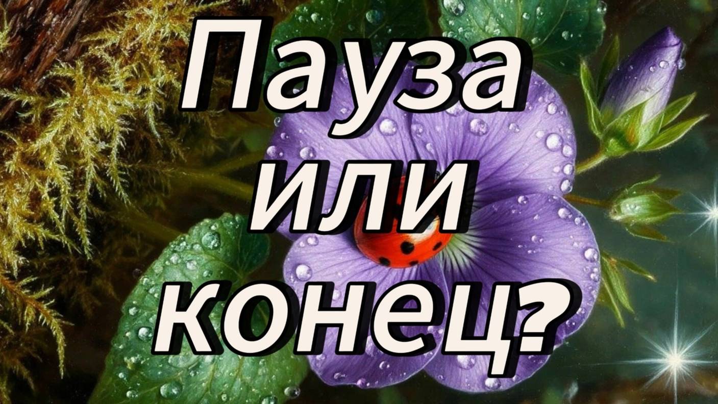 Пауза или конец? ❤️💔