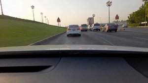 Дорога из аэропорта Дубай в Аджман. Отель Ramada Beach Hotel Ajman By Wyndham