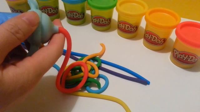 Play-doh Tinker Bell loves rainbow! 奇妙仙子 ティンカー ベル 팅커벨 Динь-Динь  Glöckchen