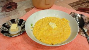 39. Пшенная каша с тыквой на молоке