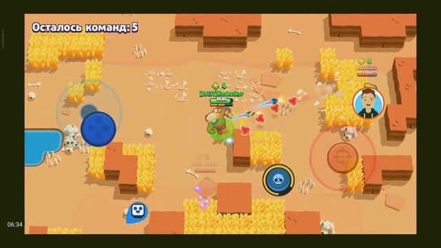 Играем в Бравл Старс  вместе с дейдарой(Brawl Stars#7)