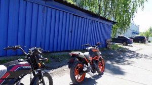 Мотоцикл COMBAT 400. Тест-драйв.