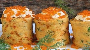 Блины морковно-укропные