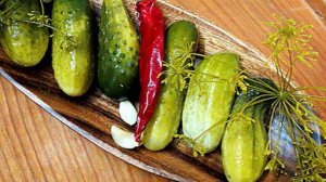 Огурцы малосольные