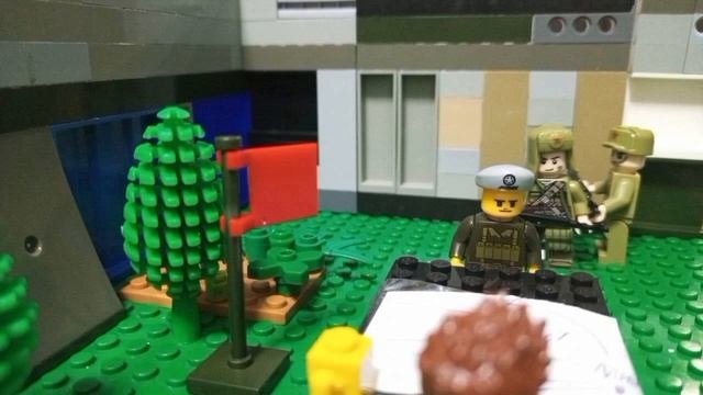 просто битва из Лего про вторую мировую