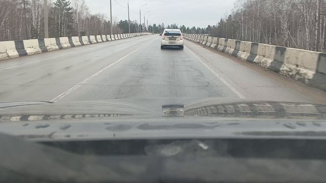 Съезд на трассу до Иркутска
