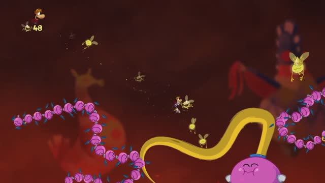 Rayman Origins (Walkthrough) - Chapter 3: Gourmand Land | Part 4: Mending the Rift