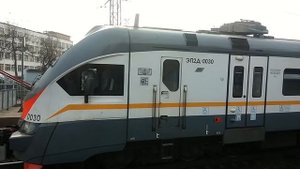 ЭП2Д-0030 ЦППК Перекраска Наше Подмосковье На станции Гражданская