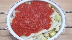 Закуска из кабачков с баклажанами на зиму