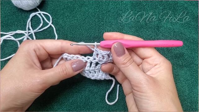 Урок 5. Вязание крючком для Новичков. Lesson 5. Crocheting for beginners.