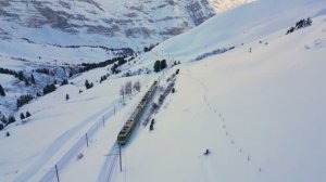 Юнгфрау, самый красивый горнолыжный курорт Швейцарии ❄️ Швейцарские Альпы