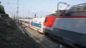 Электровоз ЭП20 с поездом Тальго "Стриж" отправился из Владимира