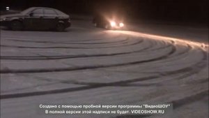 Первый снег сезона 2017-2018. Дрифт на жигулях. На заварке. Музыка и дрифт. Black_Shark_Drift.