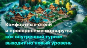 Комфортные отели и проверенные маршруты: как внутренний туризм выходит на новый уровень