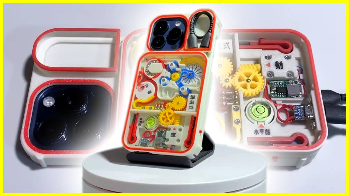 Своеобразная идея чехла для телефона. смотреть онлайн