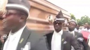 афроамериканцы несут гроб под музыку / подборка / Dancing Funeral Coffin Meme