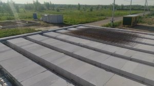 подготовка крыши к заливке бетоном