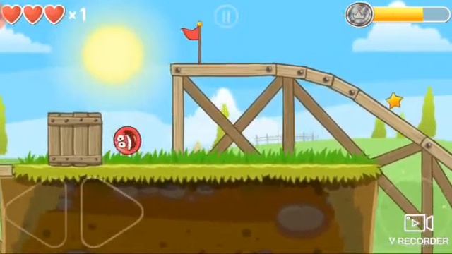 ,2 серия, прохождение игры (red ball 4) мини прохождение. смотреть онлайн