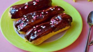 Домашние эклеры с кремом