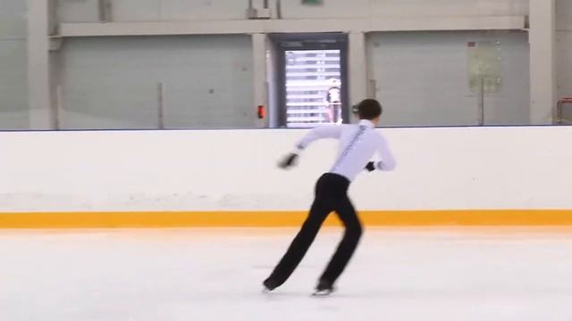 Всероссийские соревнования Надежды Росс Юнoши KMC Произвольная программа 17 Александр ВЛАСЕНКО