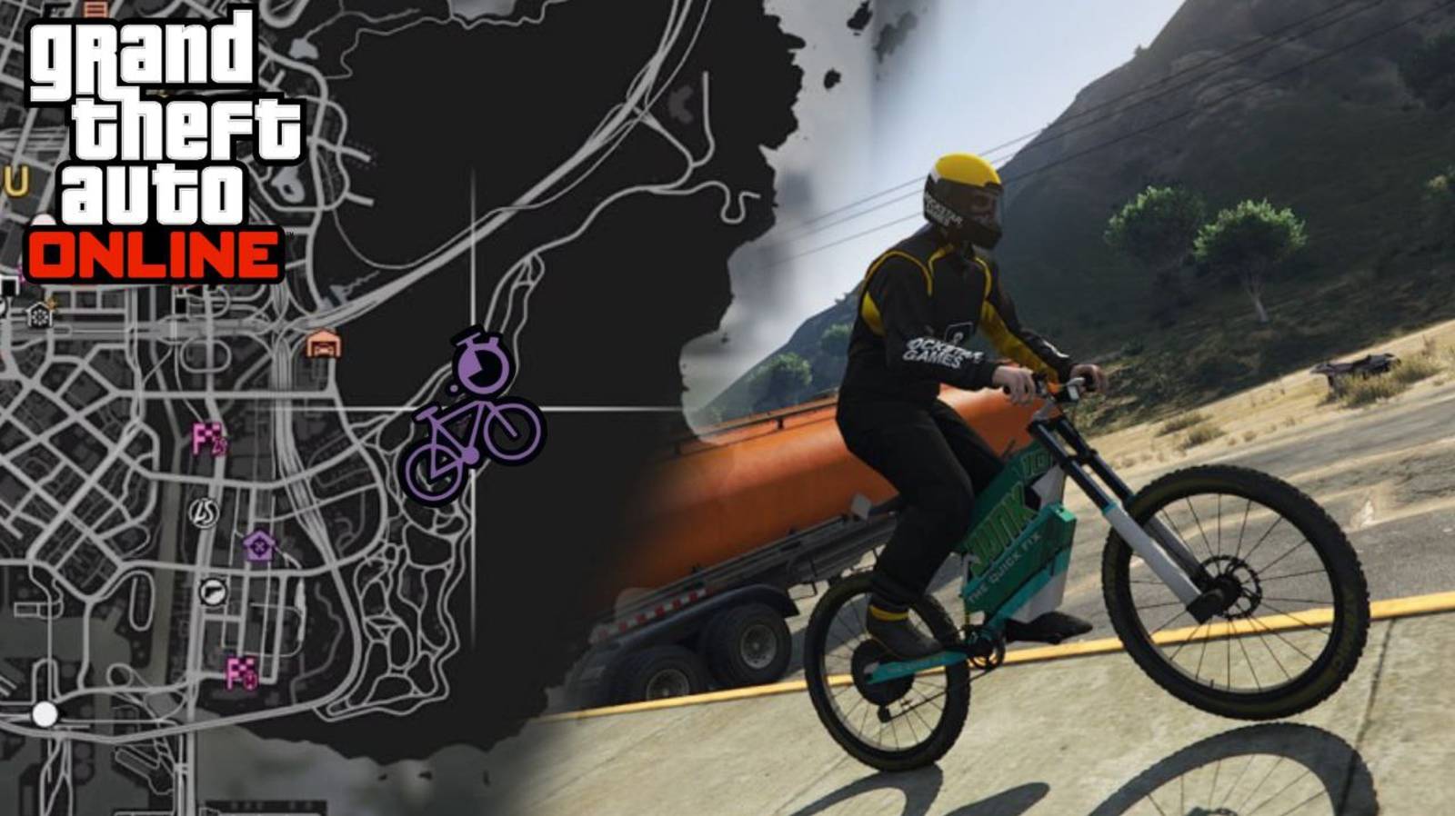 Велогонка на время Эль Бурро Хайтс   в GTA Onlin
