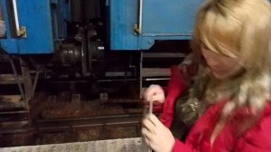 Бишкек Кыргызстан Железнодорожный вокзал, перон, поезд