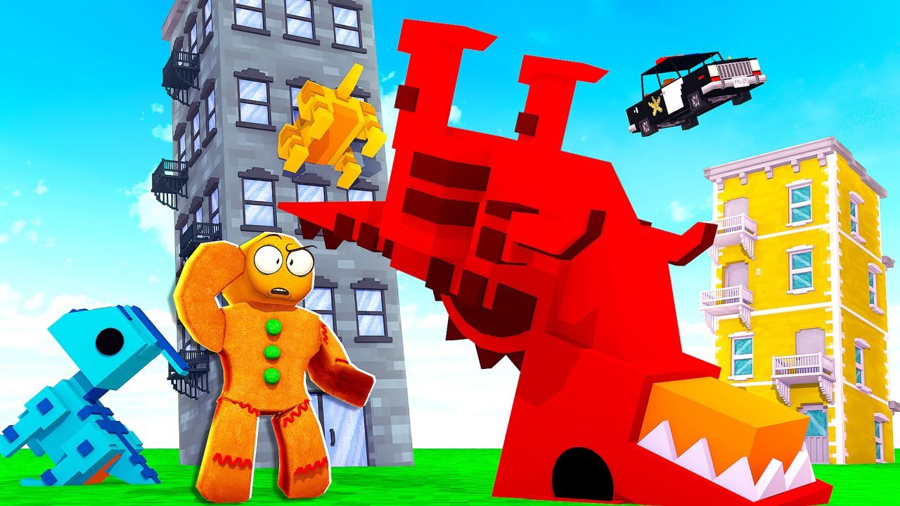 САМЫЙ СТРАННЫЙ ГОРОД ДИНОЗАВРОВ! Roblox