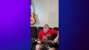 Спонтанная мелодия на гитаре