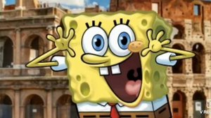 Губка боб на разных языках!