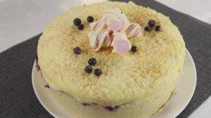 Любимый Пирог с творогом и ягодами!