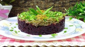 Свекла в микроволновке и салат из неё