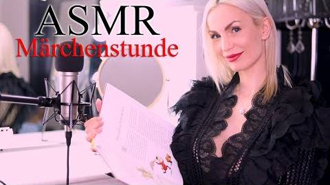 Amy ASMR Я читаю тебе на сон грядущий - сказочный урок как средство для засыпания