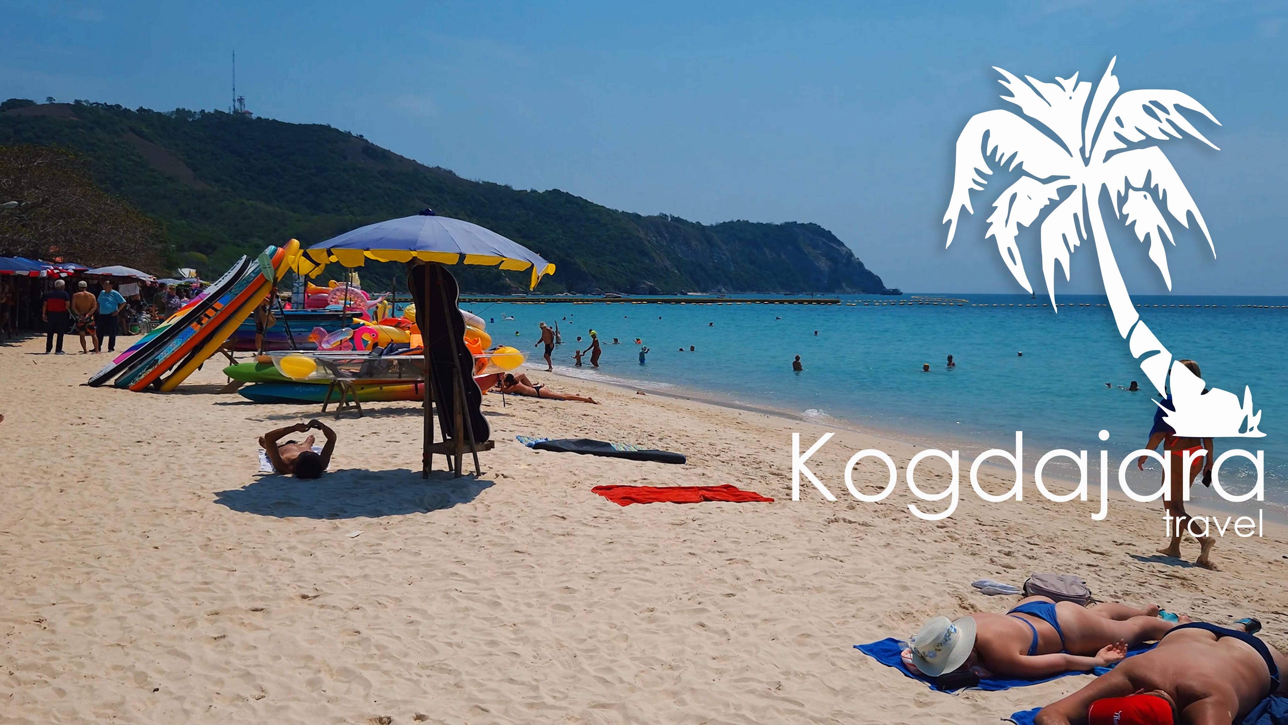 Ко Лан пляж Самае бич 🏝️ Samae Beach Koh Larn 🌍 Отдых на Ко Лан Тайланд Паттайя 2025