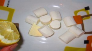 Десерт из творога и маршмеллоу