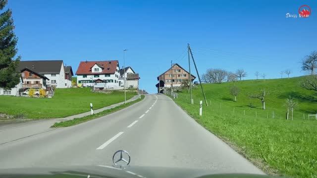 ВЕСЕННЕЕ ПУТЕШЕСТВИЕ ПО СЕЛЬСКОЙ МЕСТНОСТИ ШВЕЙЦАРИИ🇨🇭