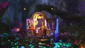 Кабинет Мага (The Magic Study) DG166 от Rolife. Интерьерный конструктор румбокс