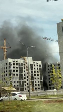 Пожар на Гаранькина что то горит