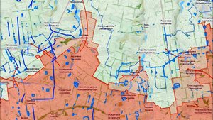 Карта боевых действий. Изменение линии фронта за апрель 2025 года
