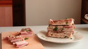 Рецепт засолки сала. Вкуснейший рецепт