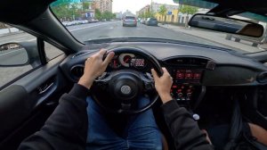2019 Toyota GT86 / Тойота ГТ86 2.0 турбо автомат 203 л.с. | Тест драйв от первого лица | Обзор