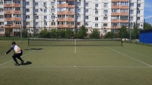 03.05.2025. 2 раунд квалификации в турнир "Высшая лига 2025". А.Соловьёв - В.Стюфляев 0-2 (4-6; 4-6)